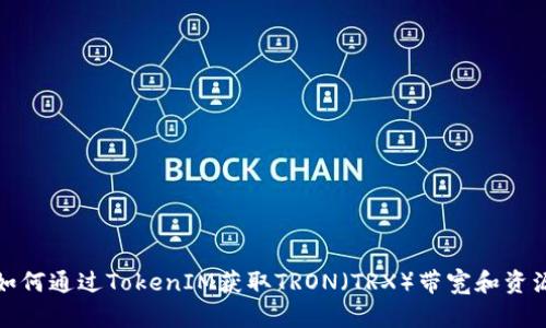 如何通过TokenIM获取TRON（TRX）带宽和资源