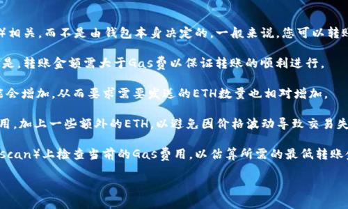 Tokenim钱包或其他加密钱包转账的最低ETH数量通常与区块链网络的交易费（即“Gas费”）相关，而不是由钱包本身决定的。一般来说，您可以转账的最小ETH数量是任意的，但为了完成转账，您需要确保账户中有足够的ETH来支付Gas费。

1. **最低转账金额**：虽然技术上可以转账很小的ETH数量（如0.001 ETH），但需要注意的是，转账金额需大于Gas费以保证转账的顺利进行。

2. **Gas费**：交易所需的Gas费用取决于网络的拥堵程度。例如，在网络繁忙时，Gas费可能会增加，从而要求需要发送的ETH数量也相对增加。

3. **建议的转账金额**：为了确保转账顺利，建议转账的ETH数量至少应超过最低的Gas费用，加上一些额外的ETH，以避免因价格波动导致交易失败。

4. **检查实时Gas费用**：在进行转账之前，可以在Ethereum支持的区块浏览器（如Etherscan）上检查当前的Gas费用，以估算所需的最低转账金额。

总之，虽然没有固定的最低转账金额，但你需要考虑整体转账成本，包括Gas费。