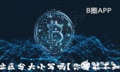 比特币钱包地址区分大小
